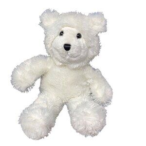 Princess Soft Toys White Teddy Bear 11in Plush Stuffed Animal Toy Gift Cuddly